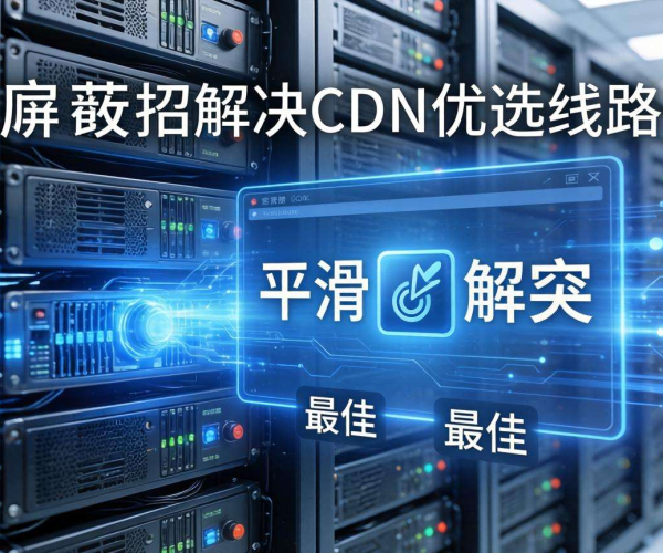 一招解决域名移动屏蔽难题：CDN优选线路方案揭秘