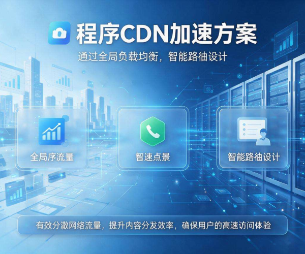 小程序CDN加速方案：优化加载速度，提升用户体验的有效策略