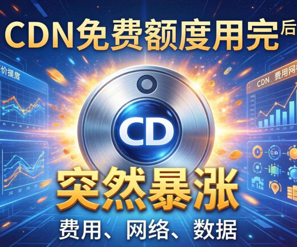CDN免费额度用完后价格真会突然暴涨吗？