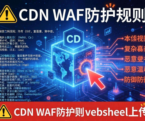 CDN WAF防护规则筑牢防线，有效阻击webshell上传风险