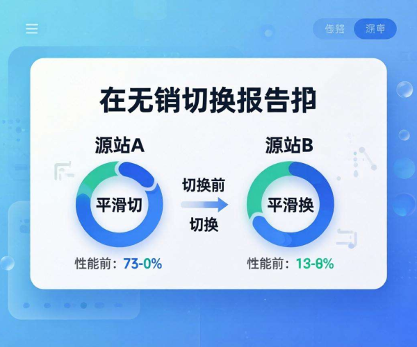 移动屏蔽CDN的源站切换是否支持无损切换报告