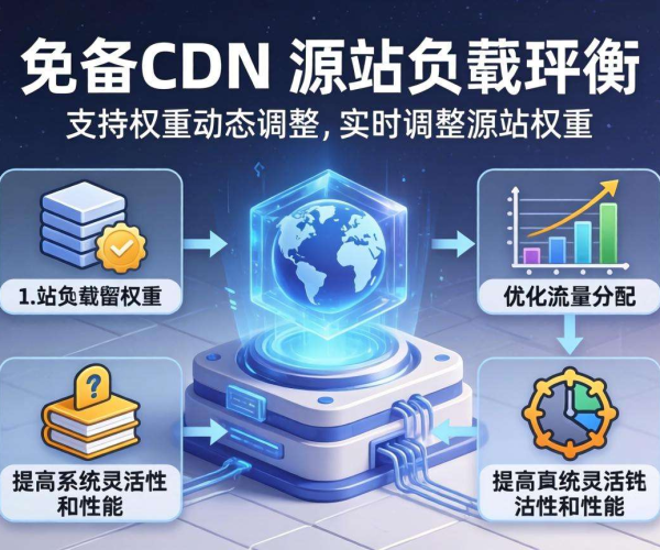 免备案CDN的源站负载均衡是否支持权重动态调整