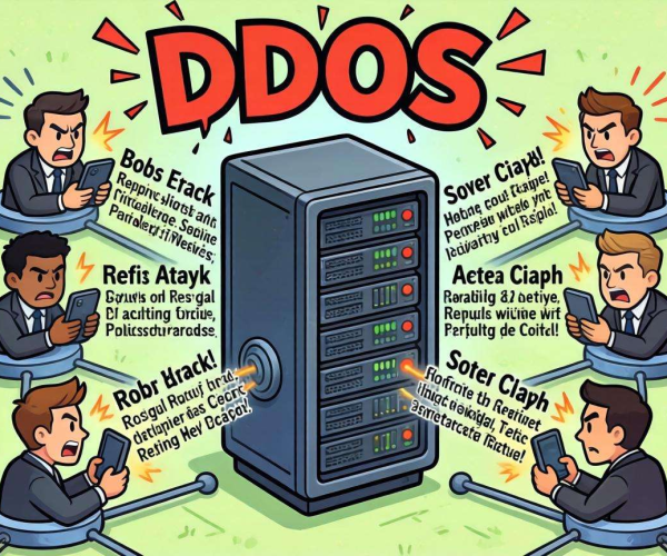 DDoS攻击原理大揭秘：以图解动画带你深入了解攻击机制