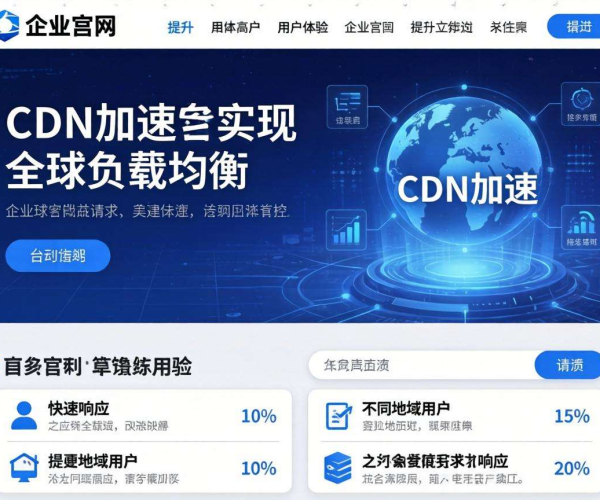 企业官网CDN加速：提升访问速度，增强用户体验与业务竞争力