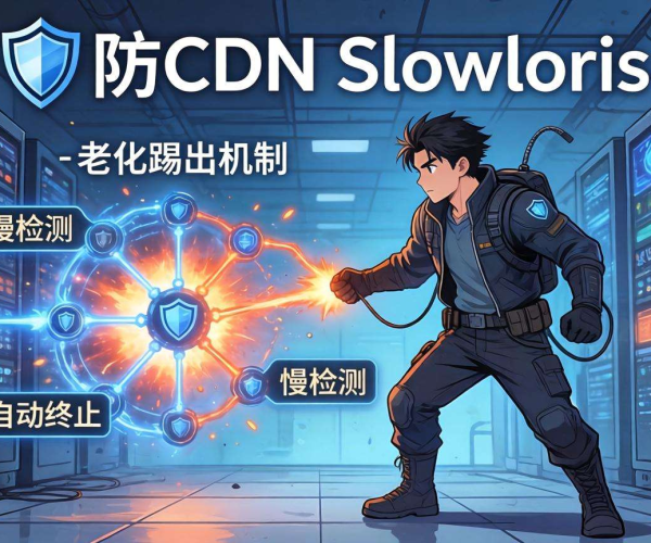 高防CDN防御Slowloris攻击：是否支持慢速连接老化踢出？