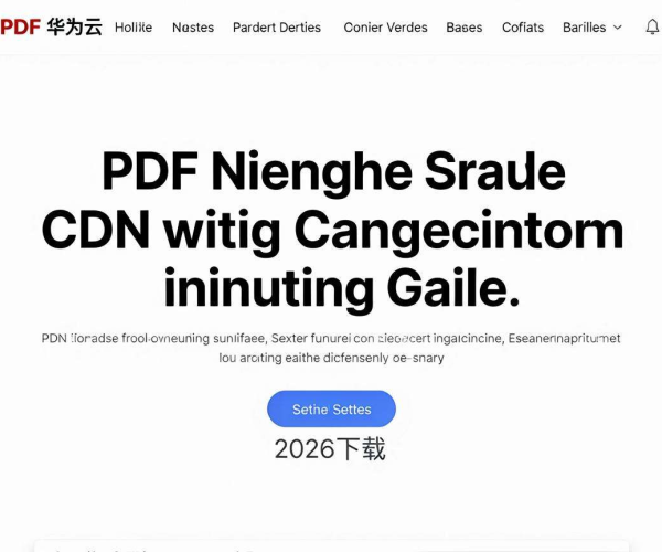 网站被攻击？查看华为云2026高防CDN价值案例集PDF获取解决方案