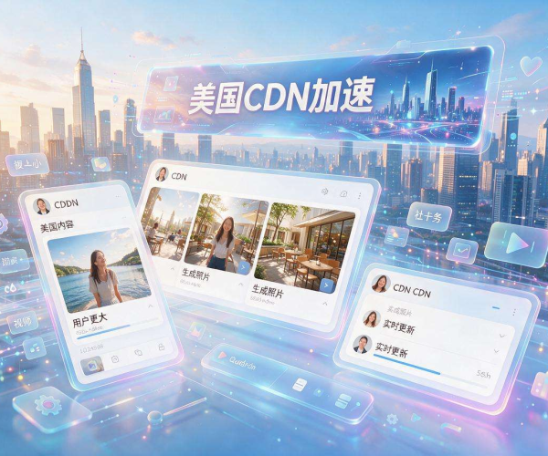 美国CDN加速社交：畅连世界，让社交互动更高效无阻