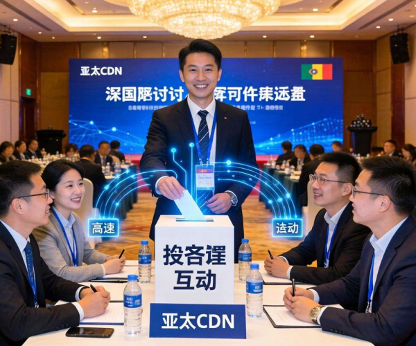 亚太CDN在跨国研讨会中的投票互动加速