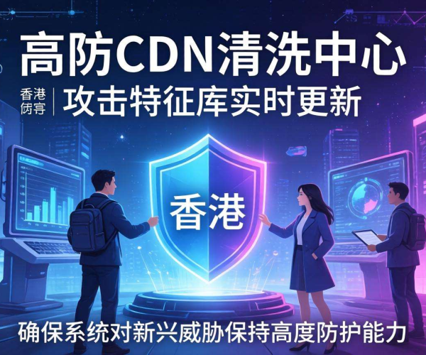 香港高防CDN清洗中心：是否支持按攻击特征库更新？