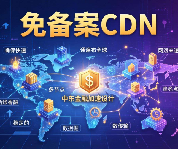 香港免备案CDN助力中东金融领域网络加速，开启高效金融服务时代
