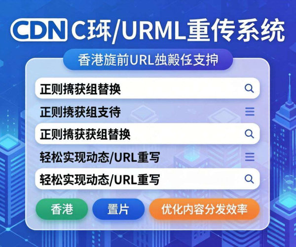 香港CDN的URL重写是否支持正则捕获组替换