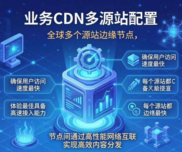 跨境业务CDN多源站配置方法解析