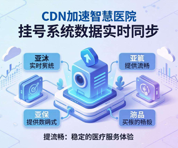 亚太CDN：助力智慧医院挂号系统加速，提升患者就医体验