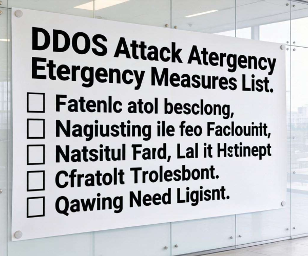 被DDoS攻击应急措施Checklist，打印张贴轻松应对攻击
