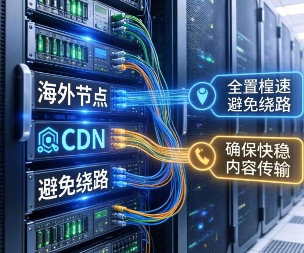 高防CDN海外节点配置攻略：如何避免绕路提升访问效率