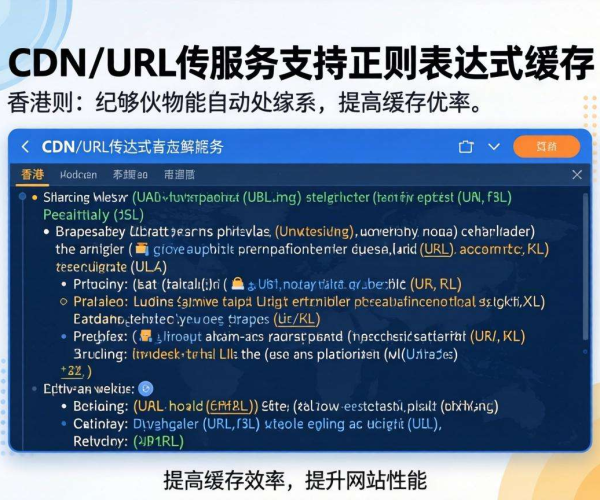 香港CDN的URL重写：是否支持正则表达式实现缓存优化