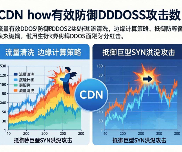 CDN能否防御DDoS？深度解析CDN防御DDoS的技术原理