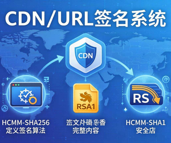 香港CDN的URL签名能否支持自定义签名算法？