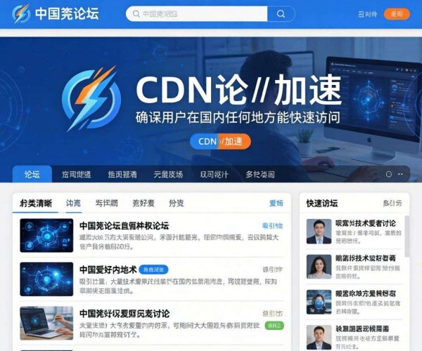 国内CDN推荐！中文论坛带你了解优质CDN服务与选择攻略