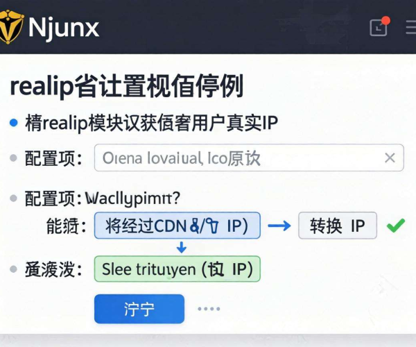 CDN用户IP获取真实IP：Nginx real_ip方法代码示例2026