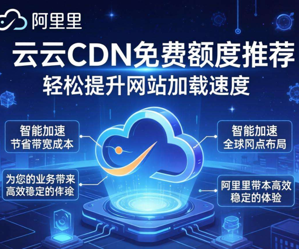 阿里云CDN免费额度来袭，免费CDN推荐之选不容错过