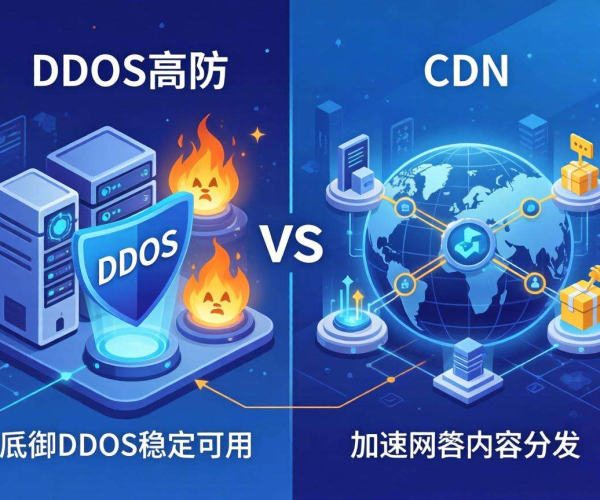 DDoS高防与CDN区别：一张图让你秒懂（附PDF详解）
