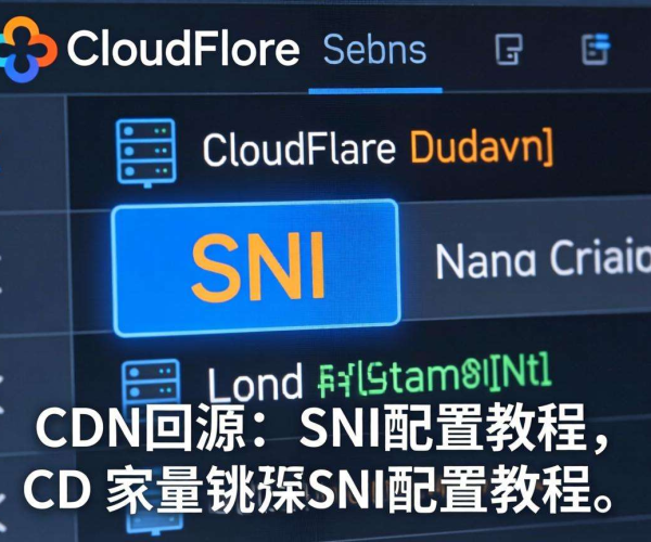 Cloudflare CDN回源SNI配置教程及代码示例