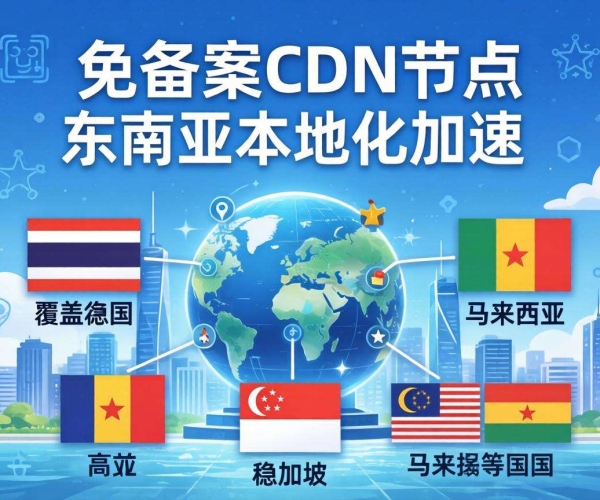 香港免备案CDN节点能否支持东南亚本地化加速