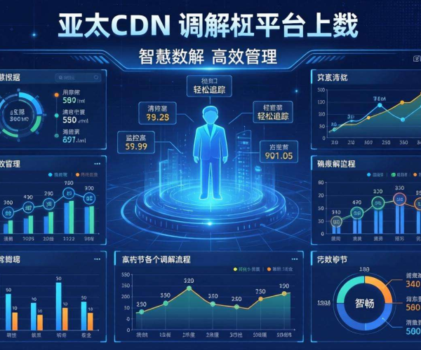 亚太CDN助力智慧调解：高效调解数据管理的创新实践