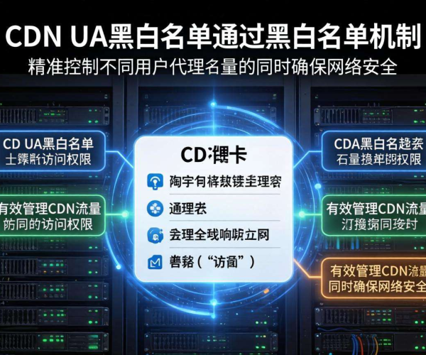 CDN UA黑白名单作用大揭秘：保障网络安全与优化访问体验