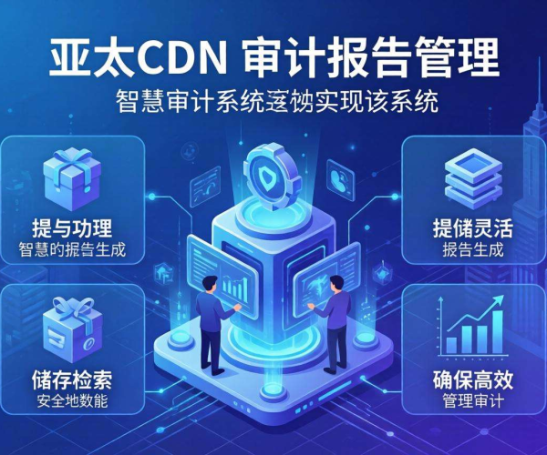 亚太CDN助力智慧审计：高效实现审计报告管理新突破
