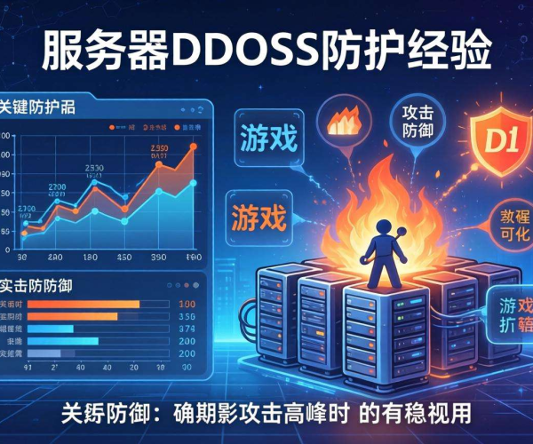 游戏服务器DDoS防护实战经验：有效抵御攻击的秘诀分享