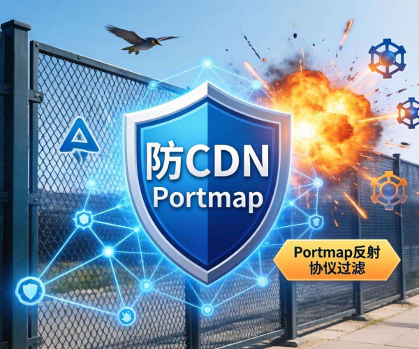 高防CDN防御Portmap反射攻击：是否支持Portmap协议过滤？