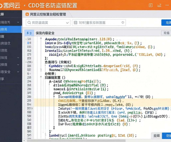 阿里云CDN URL签名防盗链配置代码复制方法及要点