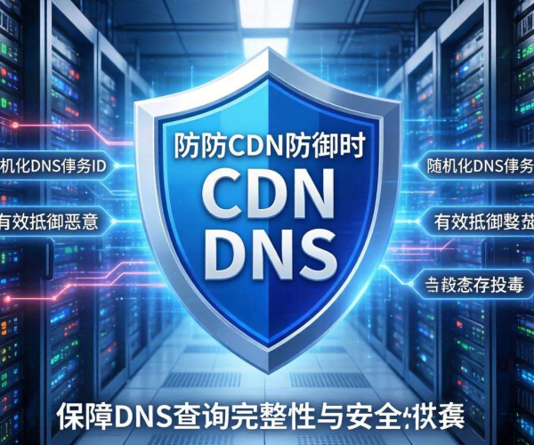 高防CDN防御DNS缓存投毒时是否支持DNS事务ID随机化
