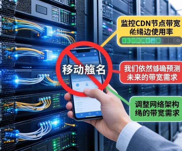 域名移动屏蔽后：CDN节点带宽预测的有效策略与方法