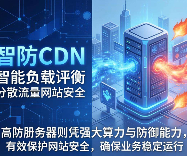 高防CDN与高防服务器大对比，这些区别你知道吗？