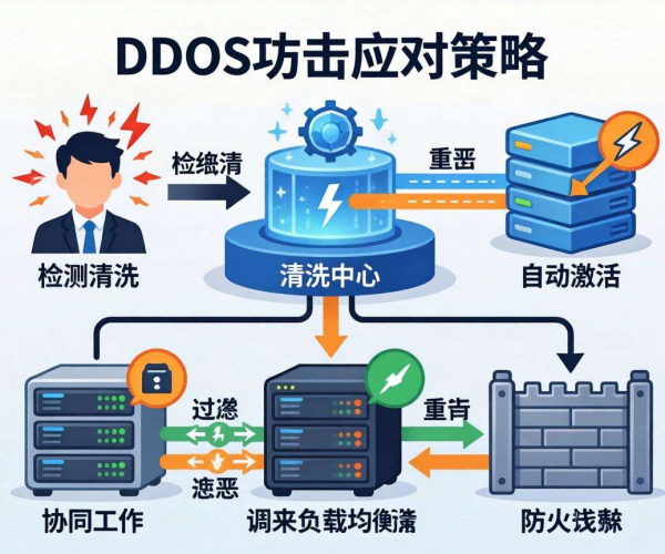 解决DDoS攻击步骤全解析：实现与清洗服务的有效联动