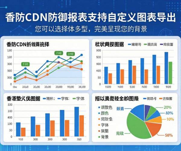 香港高防CDN防御报表：是否支持自定义图表导出？