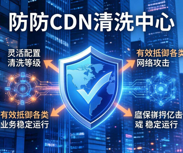 香港高防CDN清洗中心能否支持按清洗等级进行配置