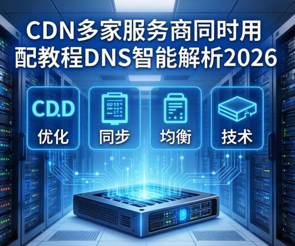 CDN多服务商同时使用配置教程：2026年DNS智能解析方法
