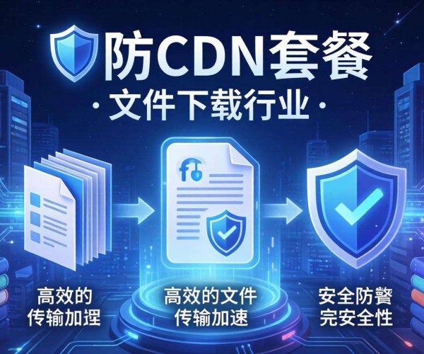 高防CDN套餐文件下载行业该如何选择？这些要点要知晓