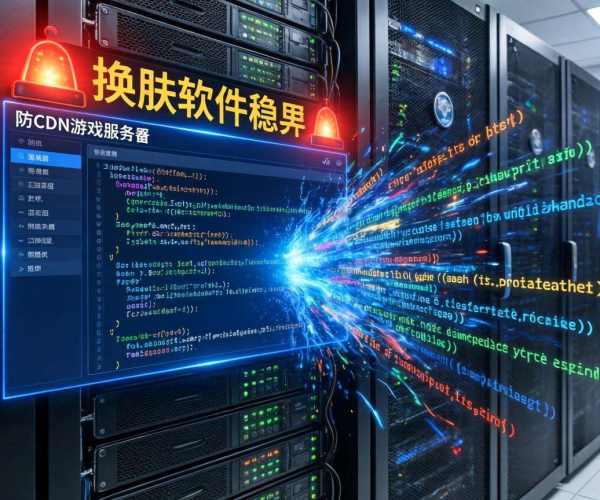 游戏高防CDN:强力抵御换肤软件攻击的卓越效果展示