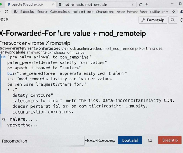 CDN下用Apache mod_remoteip 2026配置获取X-Forwarded-For正确值方法