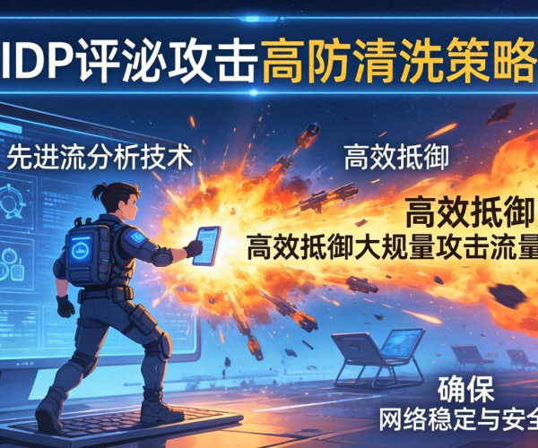 UDP Flood攻击应对之道：高防清洗策略解析与实践