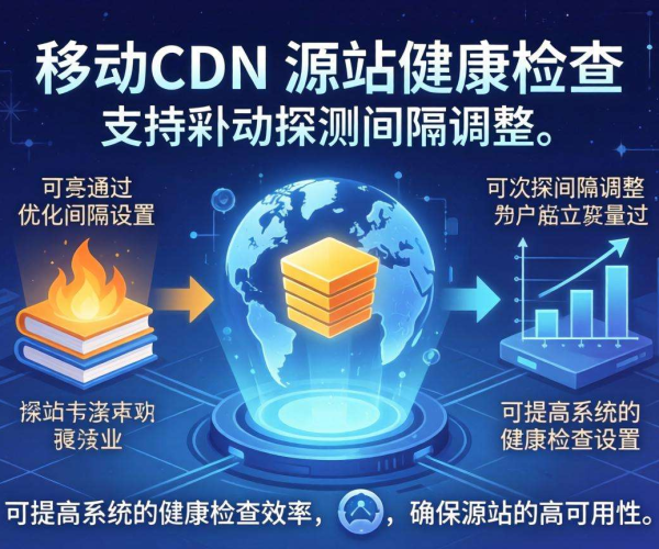 移动屏蔽CDN源站健康检查：是否支持被动探测间隔调整探讨