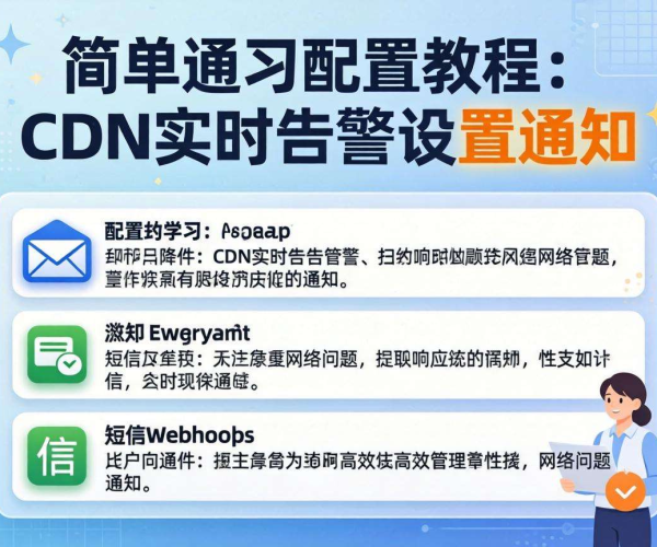 CDN实时告警通知配置教程：从入门到精通的实用指南