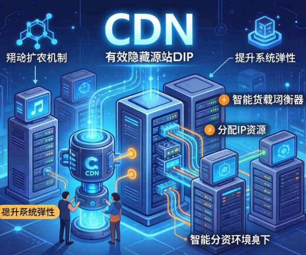 免备案CDN的源站IP隐藏是否支持动态IP池自动扩容