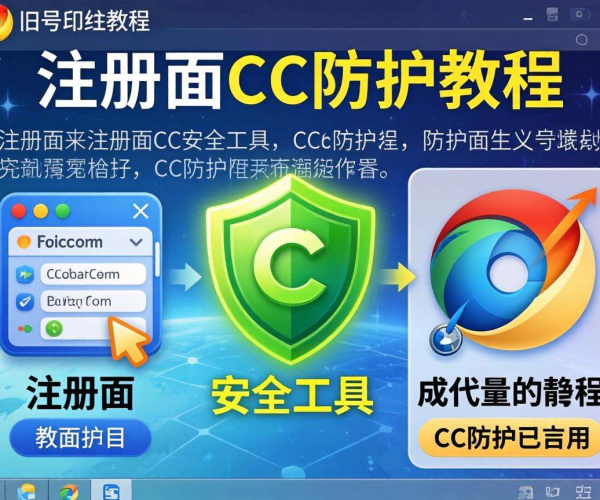 注册页面CC防护教程：全方位保障注册安全与稳定