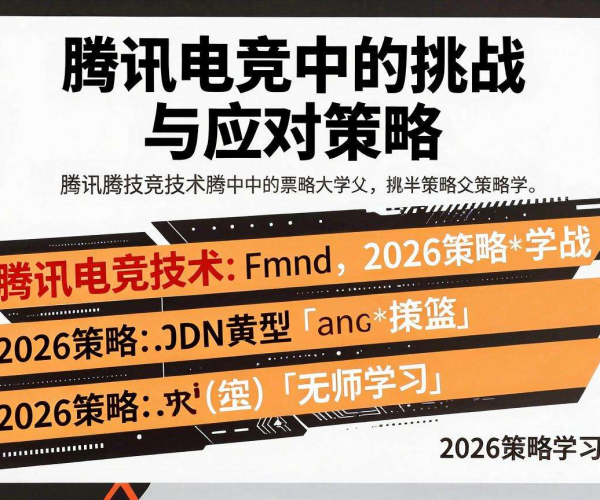 CDN在电竞中的挑战与应对：腾讯电竞技术2026策略学习洞察